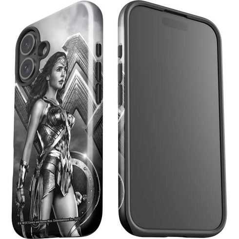 The Justice League (2017) Wonder Woman Poster iPhone 16 Plus Impact Case